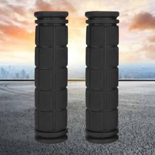 22MM Moto Hand Grips Anti-Slip Universal Soft Rubber For Honda For Kawasaki Pit Dirt Bike Motorcycle Scooter Dirt Bike