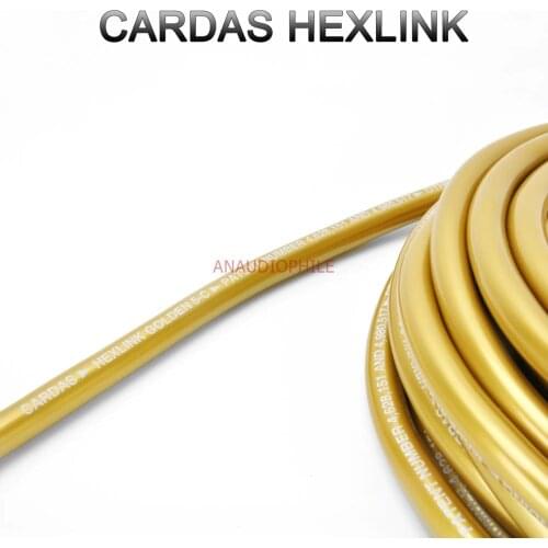 HiFi CARDAS HEXLINK Cable Goldend 5C Audio Cable High Quality For DAC Preamp RCA Interconnect Cable