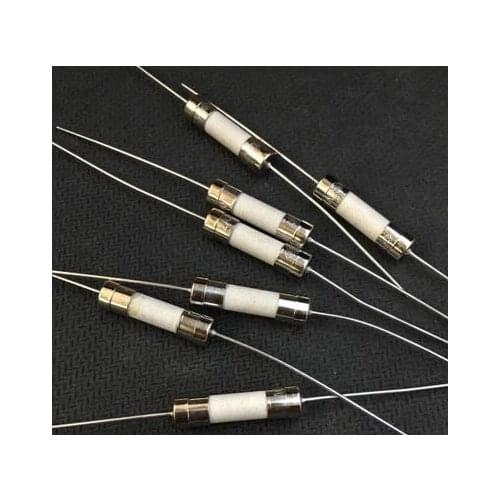 0.5A 1A 2A 3.15A 4A 5A 6.3A 8A 10A 15A 20A 25A 30A 250V 5*20mm Miniature Fuses 5x20 Time-lag Axial Lead Ceramic Fuse x 100PCS