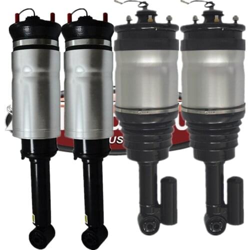 Front Rear Air Suspension Shock Absorber Struts Assembly For 2010-2014 Land Rover Range Rover Sport L320 w/VDS, Supercharged
