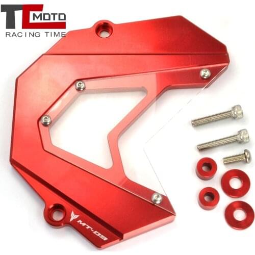 MT 09 FZ 09 2013-2016 CNC Aluminum Motorcycle Front Sprocket Chain Guard Cover for Yamaha MT09 FZ09 MT-09 FZ-09 2014 2015