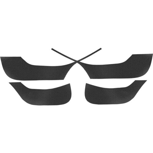 Fit for Tesla Model 3 2019-2021 Car Pattern Door Protector Anti-Kick Mat Pad Accessories, 4 Pcs/Set