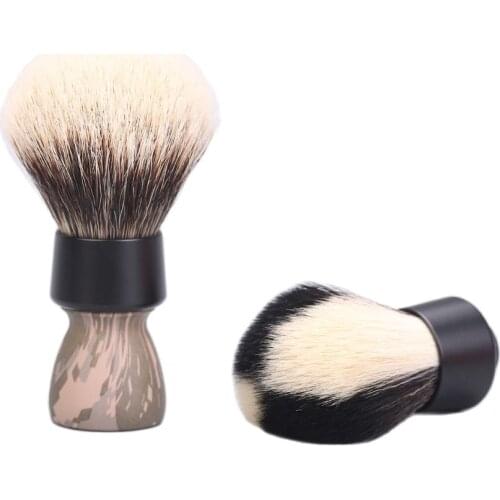Yaqi Two -in - one Knots Shaving Brush With Synthetic Knot And Two Band Knot