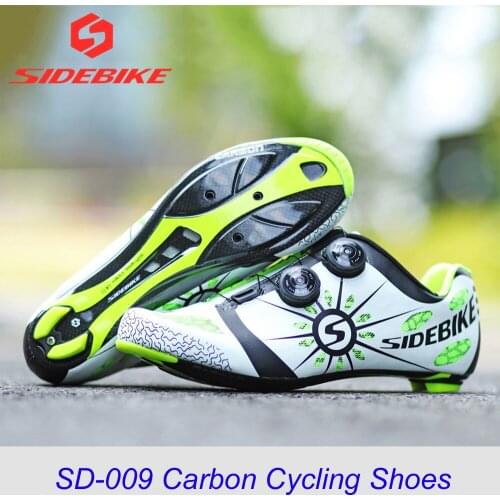 Sidebike carbon cycling shoes road bike men racing professional athletic bicycle shoes self lock cycling sneakers breathable