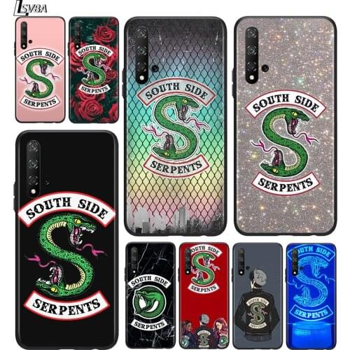 Riverdale southside For Huawei Honor 10 20 30 10i 20i 30i 10X V20 V30 20S 30S 30i X10 Pro Plus Black Silicone Phone Case