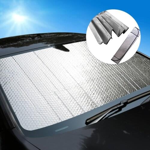 Car sun visor car sunscreen heat insulation car window visor car curtain front windshield cover car interior baffle