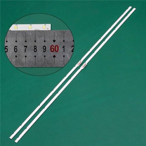 LED TV Bands For Samsung UE55NU7500 UE55NU7502 UE55NU7505 UE55NU7640 UE55NU7642 UE55NU7645 LED Bars Backlight Strips Line Rulers