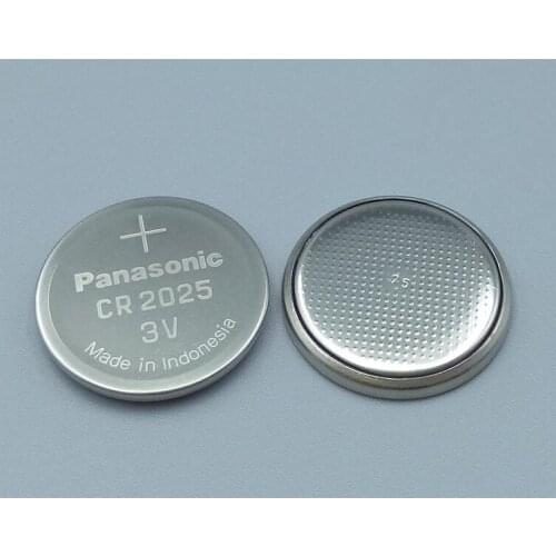 20pcs/lot Panasonic CR2025 Button Cell Batteries 3V Coin Lithium game, digital camera, camcorder DL2025 BR2025 CR 2025 Battery