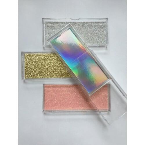 IN USA New Eyelash Packaging Boxes Design 3d Faux Mink Natural Fake Lashes In Bulk Wholesale Full Strip Eyelashes Custom Logo