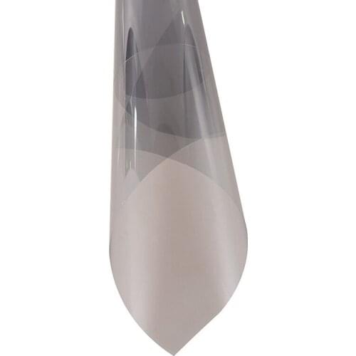 50cmX200cm hot sale professional solar sun control VLT 50% Charcoal car window dyed PET film