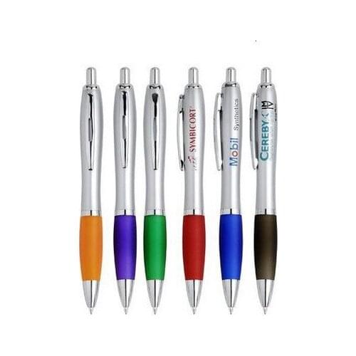 500pcs/lot DHL Promotional Advertising Pen With Logo Advertising Plastic Press Ballpoint Pen Customized Wholesale Ballpoint Pen