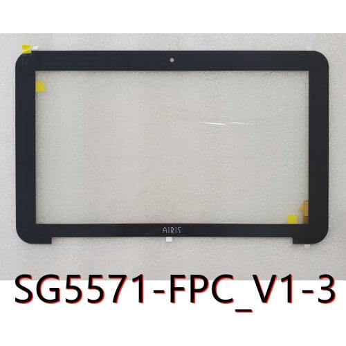Black touch screen for AIRIS PRAXIS 13 (N1300A) Capacitive touch screen panel repair SG5571-FPC_V1-3