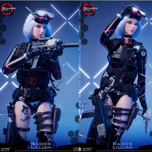 COREPLAY 1/6 Three Sisters of the Deep Sea Ghost Assaulter Lillian Figure Model Full Set for Fans Collection pre-sale