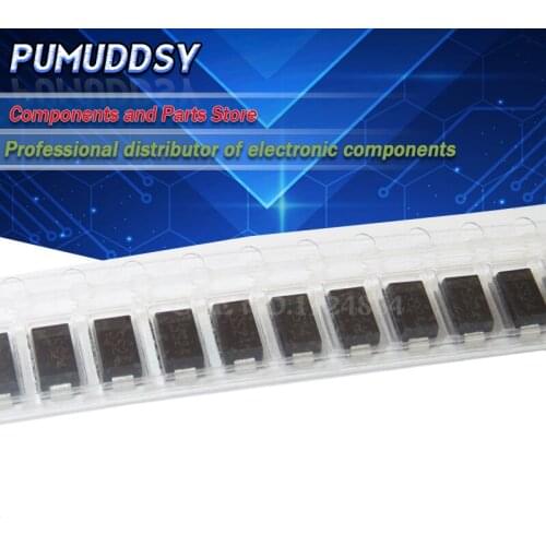 100PCS SCHOTTKY DIODE SS24 2A 40V SMA SR240 DO-214AC SMD