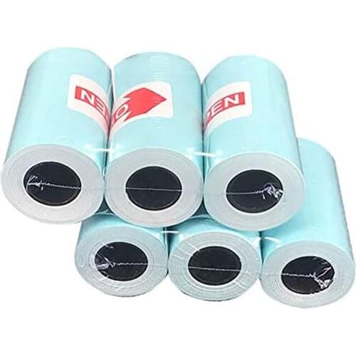 9 Rolls Printing Sticker Paper Photo Paper for Mini Pocket Photo Printer Paperang P1 P2 Bill Receipt Papers