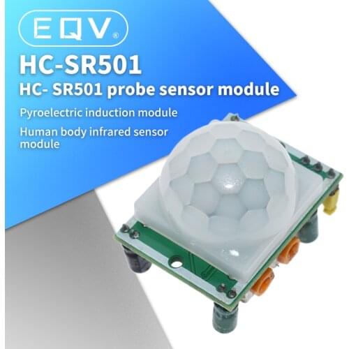 HC-SR501 Acrylic Bracket IR Pyroelectric Infrared Motion Sensor Detector Module for arduino Diy Kit ( Without HC-SR501 )