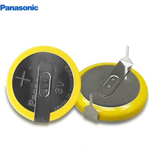 4pcs/lot Panasonic BR2032/HFN High Temperature Resistant 3V Lithium Battery Button Batteries Cell BR2032 with Soldering feet