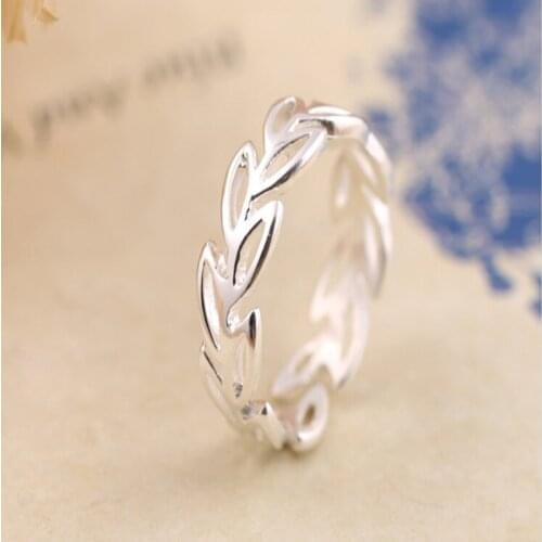 2019 Ring Anel Anillos Newest Womens Jewelry Fashion Hollowed Out The Leaves Finger Ring Gift For School Kids Lad