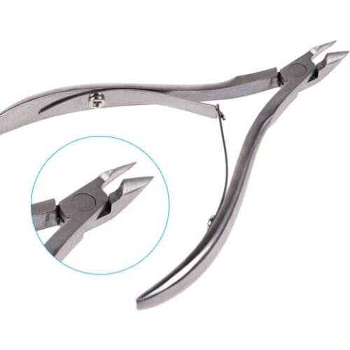 Cuticle Nail Art Stainless Steel Nipper Clipper Manicure Plier Cutter Tool jk17