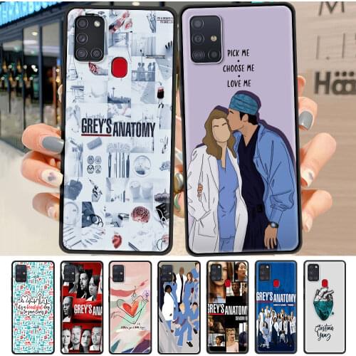 Mobile Phone Case For Samsung Galaxy A51 A71 A21s A31 A32 5G A41 A12 A11 A72 A52 4G A02s A01 Soft Cover Funda Greys Anatomy TV
