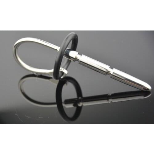 Stainless Steel Urethral Plug Penis Rings Delay Sexy Toys For Mens Chastity Adult Cock Ring Catheter Massage