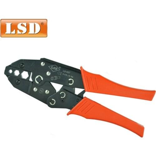 LS-457 CCTV/CATV crimping tool,for crimp coax cable 11/8.2/5.4mm 4C 5 7C cable crimper