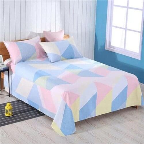 Cotton bedding, old coarse cloth sheets, single double and , cotton thick non-slip room sheets