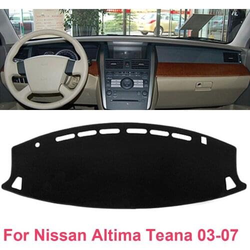 Anti-Slip Mat For Nissan Altima Teana 2003-2007 2003 2004 2005 2006 2007 DashMat Sun Dashboard Mat Cover Pad Car Interio