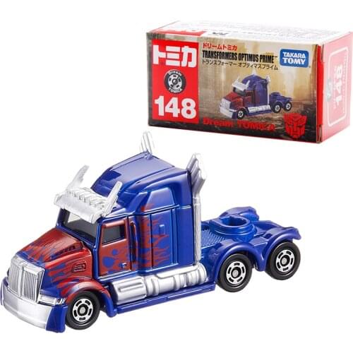 TOMY Transformers Toys Anime Figure Alloy Car Model Optimus Prime Collection Ornaments Action Toy Figure Toys for Children