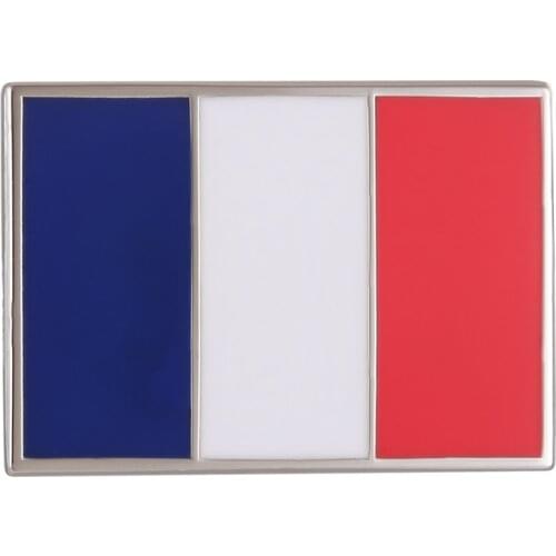 France Flag Hard Enamel Pin Badge
