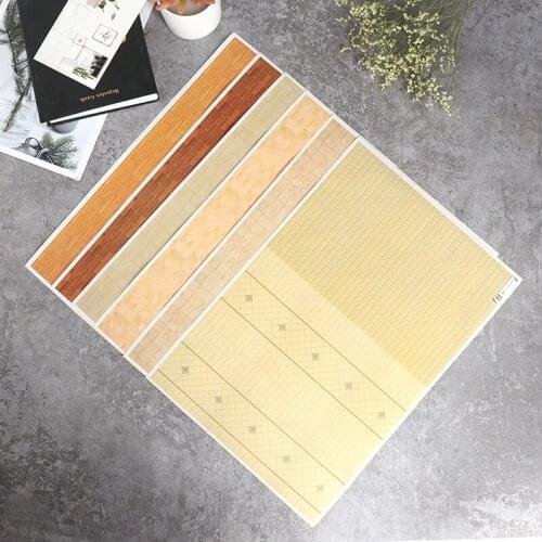 1:12 Dollhouse Mini Home Wall Paper Murals Floor Stickers Decor Wall Stickers