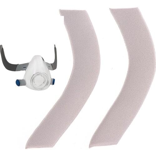 1Pair Gray Comfort Universal Replacement CPAP Strap Covers Headband Protection Pad
