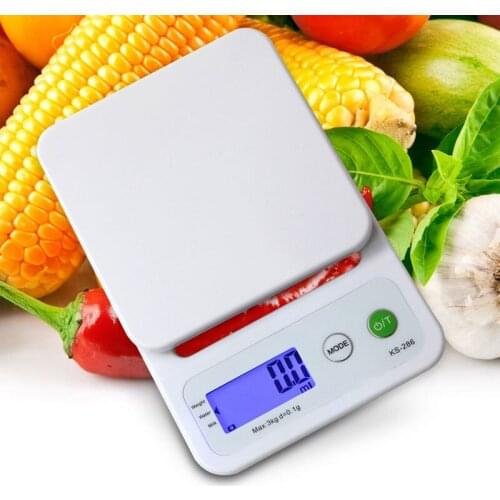 3/5kg Portable Digital Scale LED Electronic Scale Post Food Medicinal Material Balance Weighing Weight Kitchen Electronic Scale