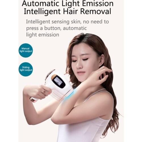 500000 Flash Laser Epilator Handheld Painless IPL Hair Removal Body Bikini Freezing Point Photoepilator Beauty Machine for Women