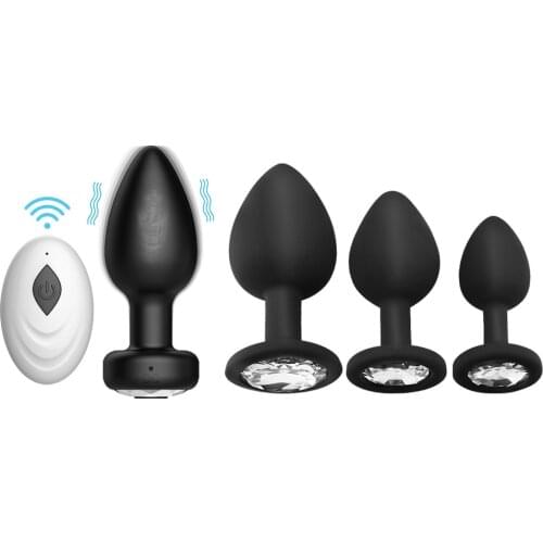 Anal Vibrator For Men Wireless Remote Control Silicone Butt Plug For Gay Plug Sex Toy For Women Adult Products Prostate Massager