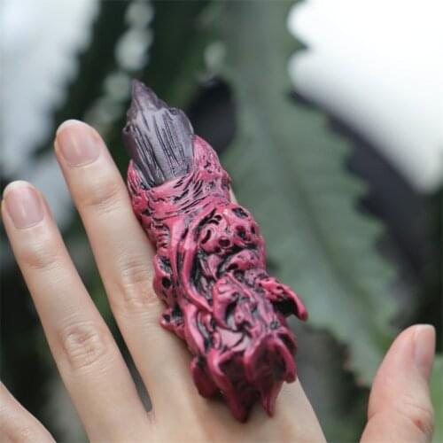 Anime Jujutsu Kaisen Cosplay Sukuna Ryoumen King of Curses Finger Prop Demon Halloween Party Realistic Horror Decoration
