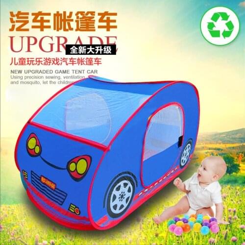 Large Childrens Game Cartoon Car Toy Tents Folded Ocean Ball Pool Indoor and Outdoor Tents
