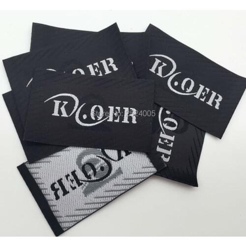 Customized garment labels kids clothing woven labels/trademark/logo/Trademark manufacture woven&printed labels Free Shipping