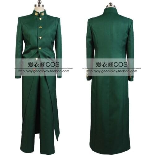 JoJo s Bizarre Adventure Stardust Crusaders Noriaki Kakyoin Coat Pants Cosplay Costume custom any size