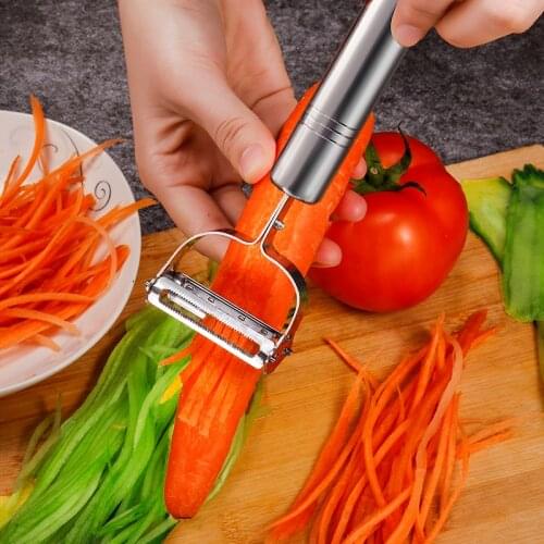 Kitchen utensil Vegetable Peeler Multifunction Julienne Peeler Cooking Utensils Kitchen Accessories Double Planing Cooking Tool