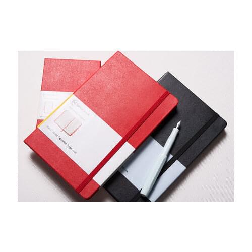 Small Square Grid Tsmip Blank Notepad Commercial Notebook Diary Plaid Books Black And Red Diary