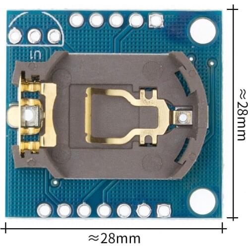 10pcs/lot Tiny RTC I2C modules 24C32 memory DS1307 clock RTC module