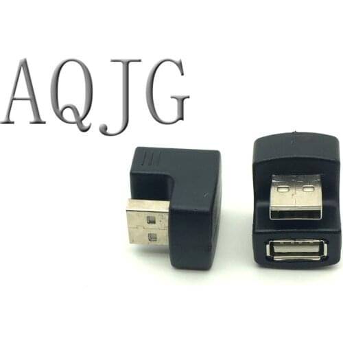 NEW Flexible Swivel Twist Angle 360 Degree Rotating USB 2.0 Adapter AQJG USB 2.0 MALE TO FEMALE