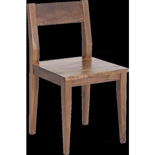 Dining Chair Red Oak Log Dining Chair Log Chair Desk Chair Black Walnut Dining Chair