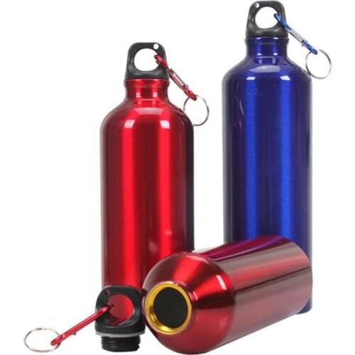 400/500/600/700ML Hot Water Bottle Outdoor Exercise Plastic Bike Sports Water Bottles Drinking Aluminum Hydroflask Drink Bottle