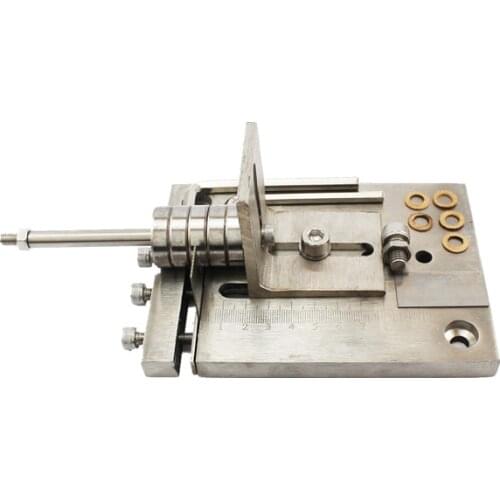304 Stainless Steel Leather Cutting Splitting Machine Adjustable Leather Belt Strap Cord Thinning Splitter Paring Tool