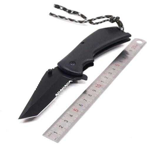 Tactical Knives Outdoor Survival Knife Folding Blade Hardened 58HRC Pocket Knife Hunting Camping EDC Multi Tools