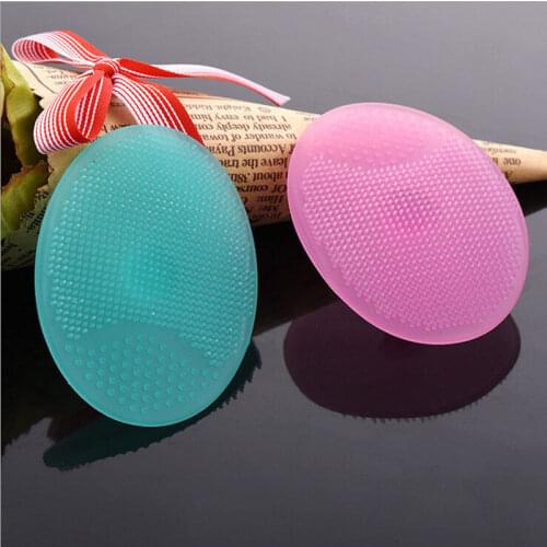 Baby Infant Soft Silicone Bath Shower Brush With Box Girls Body Face Cleaning Brushes Products 1PC