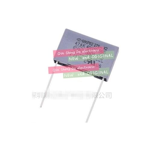 100% Home furnishings MKP62 0.47UF 474M 275V X2 P:15MM Thin film capacitor