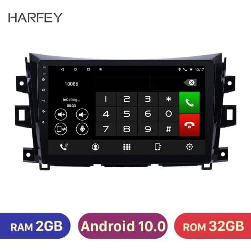 Harfey Android 10.0 Car GPS Multimedia Player car Stereo for 2011 2012 2013-2016 Nissan NAVARA Frontier NP300 Renault Alaskan